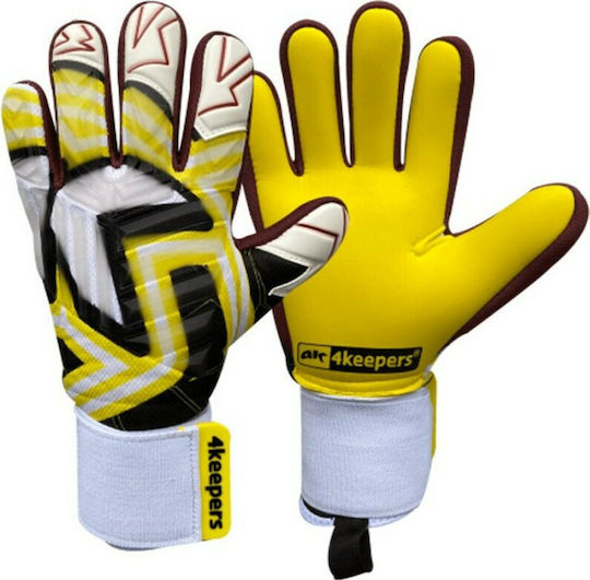 4Keepers Evo Trago NC Голмански ръкавици за Възрастни Жълти