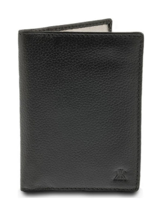 Kappa Bags 1742 Men's Leather Card Wallet Black