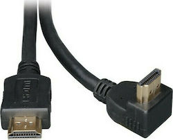 Intronics AK3678 Angle (90°) HDMI Male - HDMI Male 2m Black Intronics AK3678 Angle (90°) HDMI Male - HDMI Male 2m Black