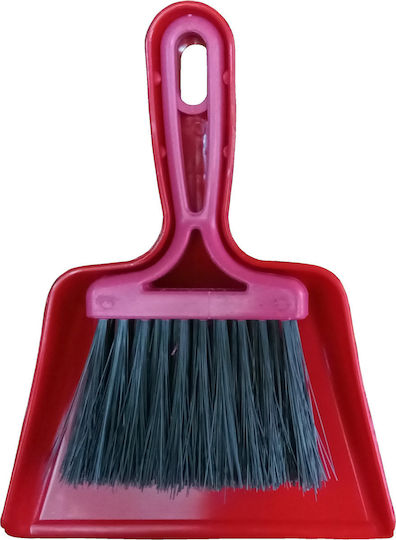 Homestyle No.2 Set aus Kehrschaufel und Bürste Red 24x17.5cm 1Stück