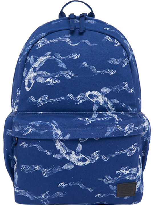 Superdry Printed Montana 21lt Navy Μπλε