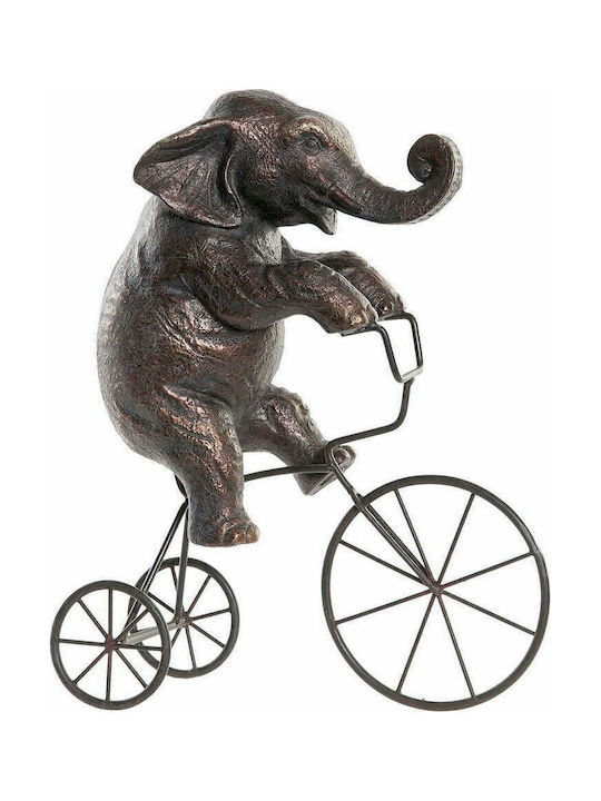 DKD Home Decor Decorativ Elefant din Polirășină 30x12x37cm 1buc