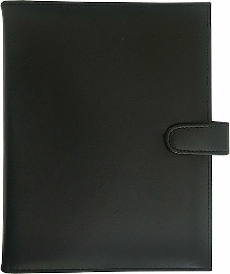 Contax Daily Organizer Black Leather 15x21cm
