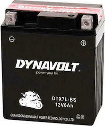Dynavolt Μπαταρία Μοτοσυκλέτας YTX7L-BS με Χωρητικότητα 6Ah