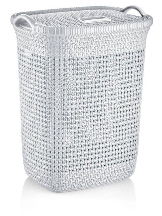 Viosarp R-8065 Laundry Basket Plastic 35x45x58cm Beige