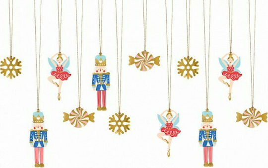PartyDeco Christmas Decoration 12cm