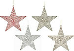 Fun World Plastic Christmas Decorative Pendant Star 30cm (Μiscellaneous Colors)