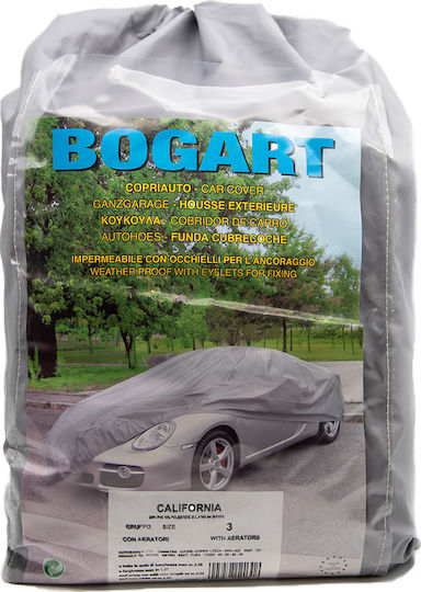 Spinelli Bogart California Light Line Κουκούλα Αυτοκινήτου CF7B 380x172x160cm Αδιάβροχη που Στερεώνεται με Λάστιχο