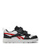 Royal Prime 2 Παιδικά Sneakers με Σκρατς Core Black / Cloud White / Vector Red