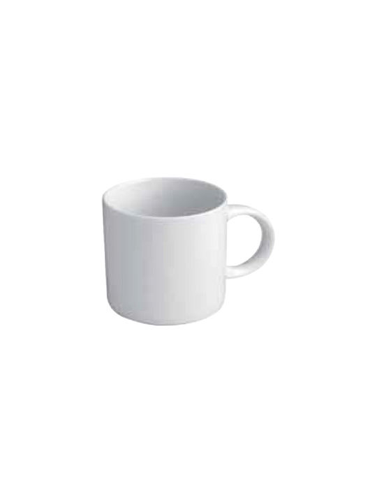 GTSA Becher Keramik Weiß 330ml 12Stück