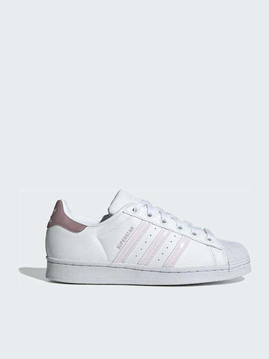 Adidas Παιδικά Sneakers Superstar Cloud White / Almost Pink / Magic Mauve
