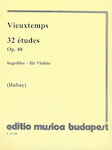 Editio Musica Budapest Vieuxtemps - 32 Etudes Op.48 Παρτιτούρα για Βιολί