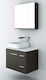 Orabella Solid Surface 70 Шкаф без Мивка Мелами...