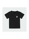 Adidas Kinder-T-Shirt Schwarz