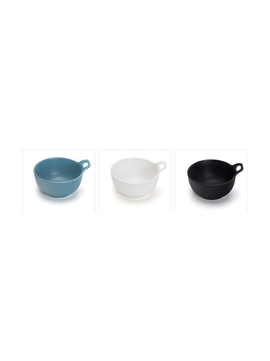 Lalos Ceramic Serving Bowl with Diameter 13.5cm 3pcs