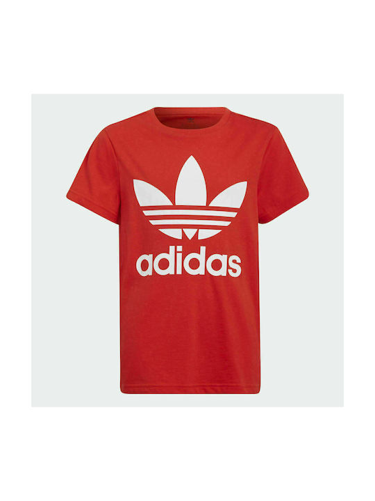 Adidas Παιδικό T-shirt Κόκκινο