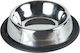 Trixie Metallisch Schalen Futter & Wasser für Hund & Katze auf Basis von 200ml 11cm in Silber Farbe