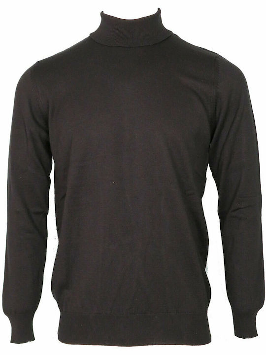 ENDESON 115 Men's Turtleneck Shirt Black