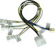 Akasa 4-Pin pwm - 4-Pin pwm Cable 0.3m Black (AK-CB002)