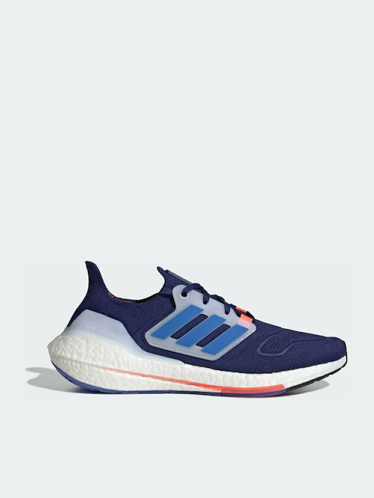 Adidas Ultraboost 22 Ανδρικά Αθλητικά Παπούτσια Running Legacy Indigo / Blue Rush / Turbo