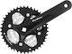 SunRace FCM500 42-34-24T Fahrradkurbel