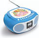 Technisat Digitradio 1990 Bibi & Tina Sistem Audio Portabil cu Bluetooth MP3 USB Radio Albastru