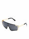 Olympus Sunglasses Xerxes Unisex Γυαλιά Ηλίου με Μεταλλικό Σκελετό Gold / Black 01-089