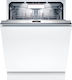 Bosch SMV8YCX03E Πλήρως Εντοιχιζόμενο Πλυντήριο Πιάτων για 14 Σερβίτσια Π59.8xY81.5εκ. Λευκό