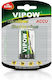 Vipow Accu Αλκαλική Μπαταρία 9V 1τμχ