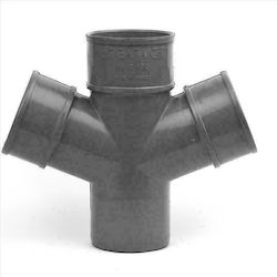 PVC drainage cross (Ψ) PVC cross f100