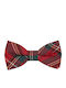 JFashion Handmade Cloth Bow Tie Red