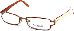 Vogue Women's Prescription Eyeglass Frames Orange VO3613 813