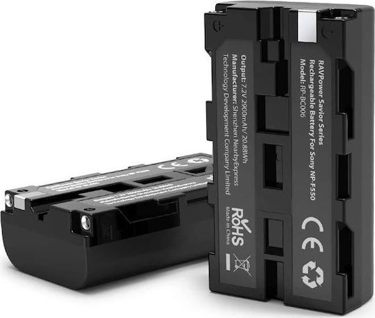 RAVPower Baterie aparat foto RP-BC006 2900mAh Compatibilă cu Sony