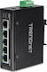 Trendnet TI-PG50 Unmanaged L2 PoE+ Switch with 5 Gigabit (1Gbps) Ethernet Ports
