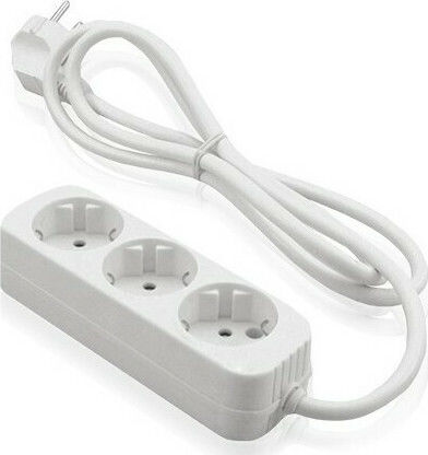 Lineme Power Strip 3 Positions with Cable 1.5m