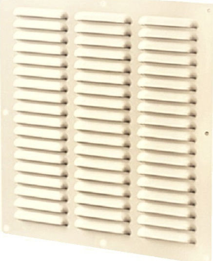 Vents Περσίδα Εξαερισμού 30x30cm Τετράγωνη με Σίτα