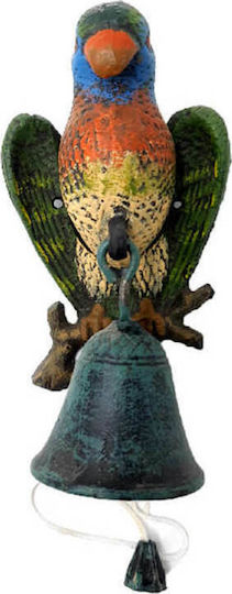 Decorative Bell Garden Metal Decorative Parrot 153-8340