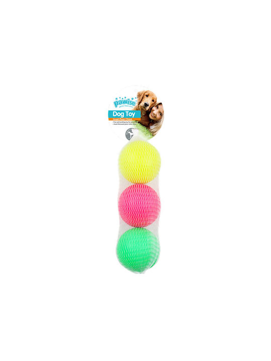 Pawise Dog Toy Ball Small 3pcs PW