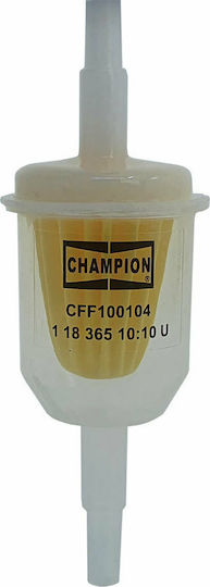 Champion Бензинов филтър Среден горивен филтър за скутер CFF100104