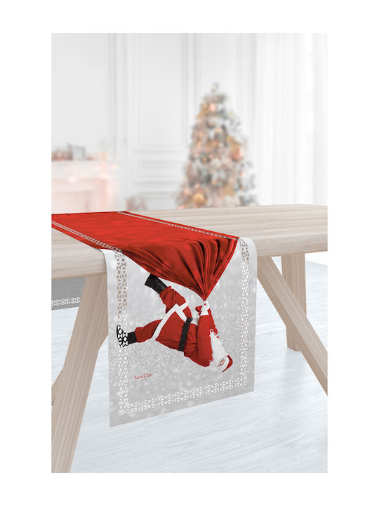 Saint Clair Christmas Fabric Tablecloth Ornamen...