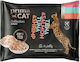 Prima Cat 4-Pack Wet Food for Adult Cats in Pouches with Shrimps, Salmon and Tuna Grain-Free 4x50gr