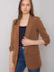 Och Bella Long Women's Blazer Brown