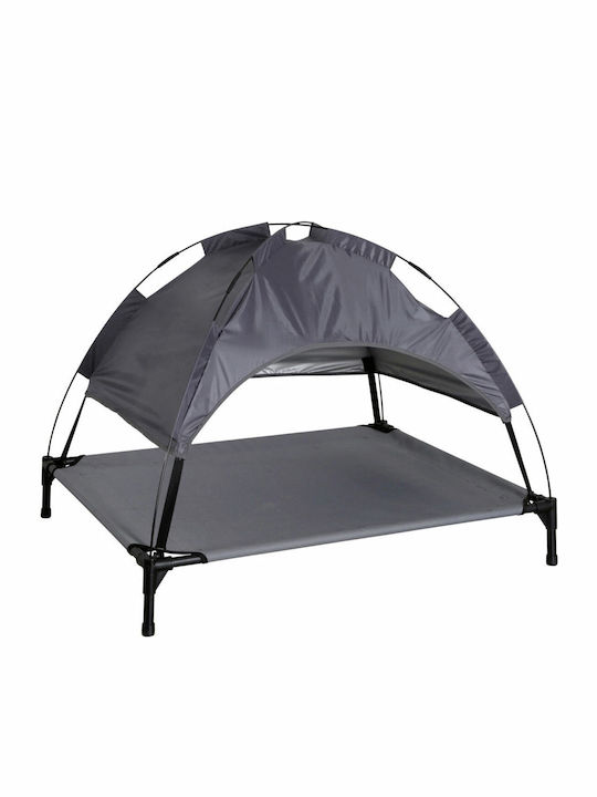 Kerbl Vacation Top Υπερυψωμένο Κρεβάτι Σκύλου Γκρι 105x86εκ.