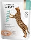 Prima Cat Soup Wet Food for Adult Cats in Pouches with Tuna Grain-Free 4x40gr