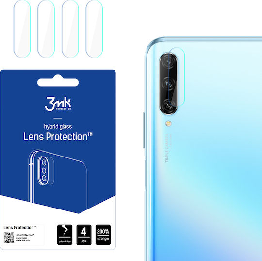 3MK Lens Protection 4τμχ Προστασία Κάμερας Tempered Glass Διάφανο για το Huawei P Smart Pro