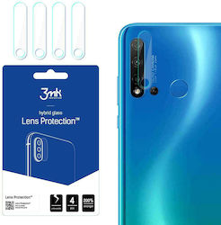 3MK Lens Protection 4τμχ Προστασία Κάμερας Tempered Glass Διάφανο για το Huawei P20 Lite