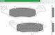 Newfren Motorcycle Brake Pads Front Left for Suzuki Dl650 V-Strom for Kawasaki ZR-7 / ZR-7S / GPZ