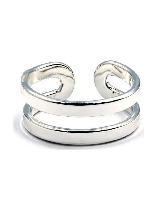 Doubletroubles Women's Ring Small Wedding Ring