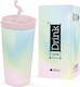 iDrink Rainbow Ποτήρι Θερμός Ανοξείδωτο BPA Free 350ml Πολύχρωμο με Επιστόμιο