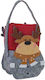 Heinner Weihnachtliche Handtuch Stoff Rot L64xB38cm.